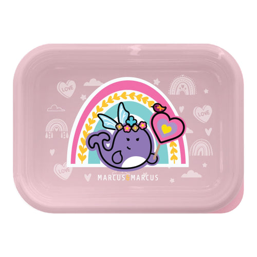 2 Tier Stainless Steel Lunch Bento Box – Rainbow - Marcus & Marcus