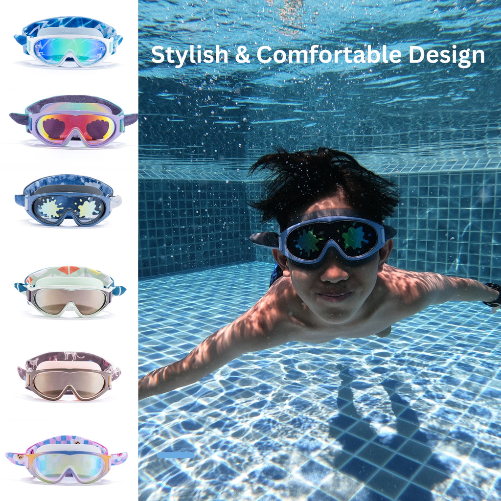 Headband Swimming Goggles - Angry Octopus
