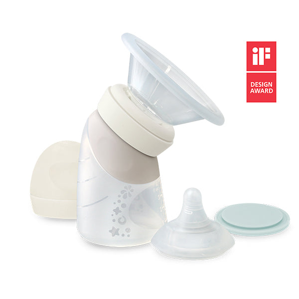 bebemarc Silicone Bottle smiliar to haakaa, Silicone Breast pump, Feeding Nipple, iF Design Award