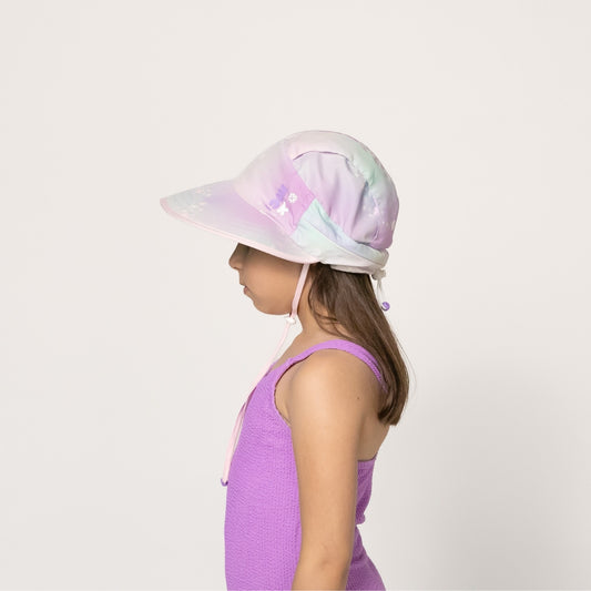 UV Protection Foldable Neck Flap Hat - Fancy Meowmaid