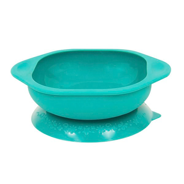 Marcus & Marcus suction bowl for baby led weaning and solid starts BPA Phthalate free green