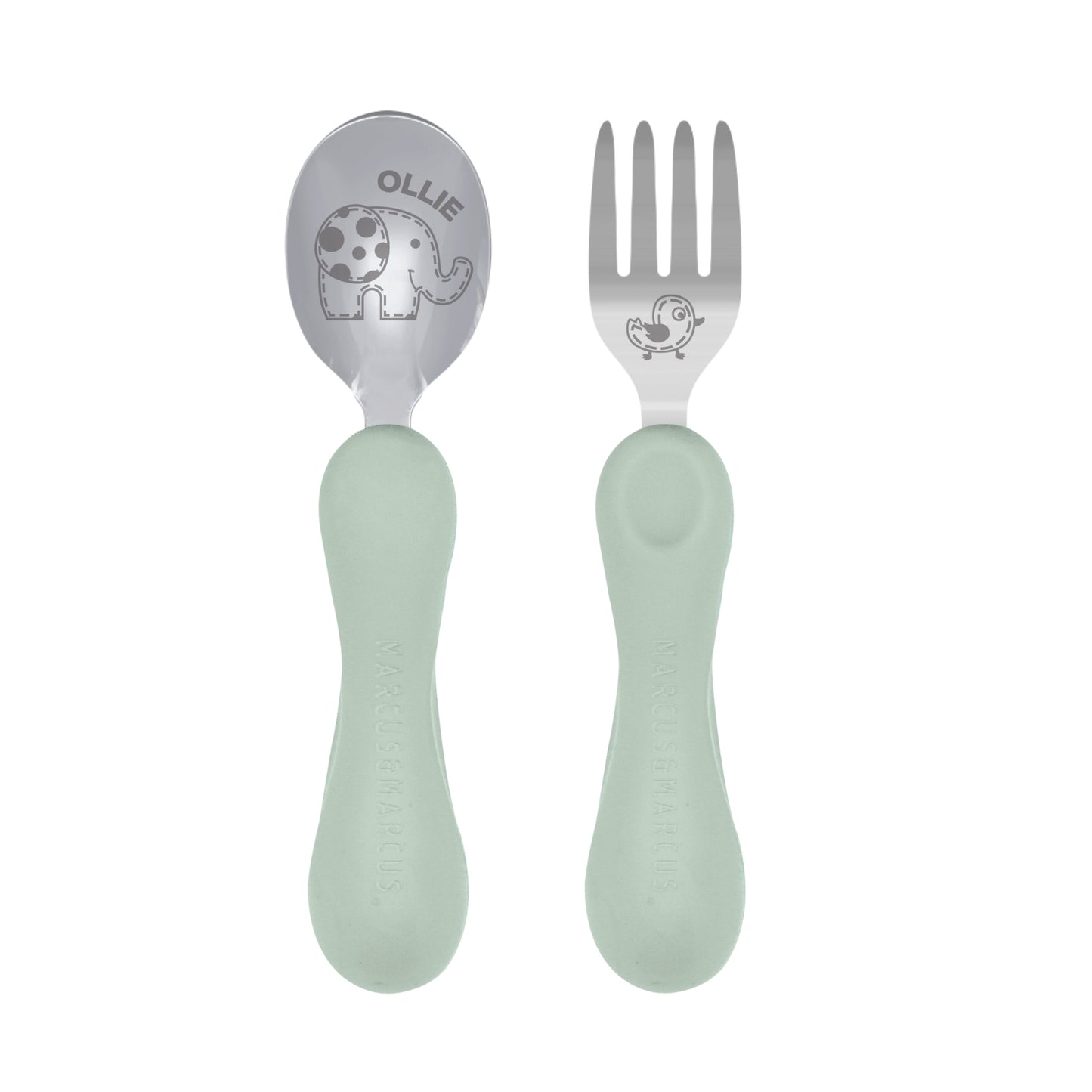 Easy Grip Spoon & Fork Set