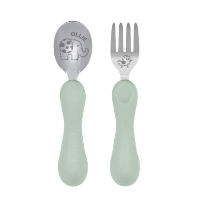 Easy Grip Spoon & Fork Set