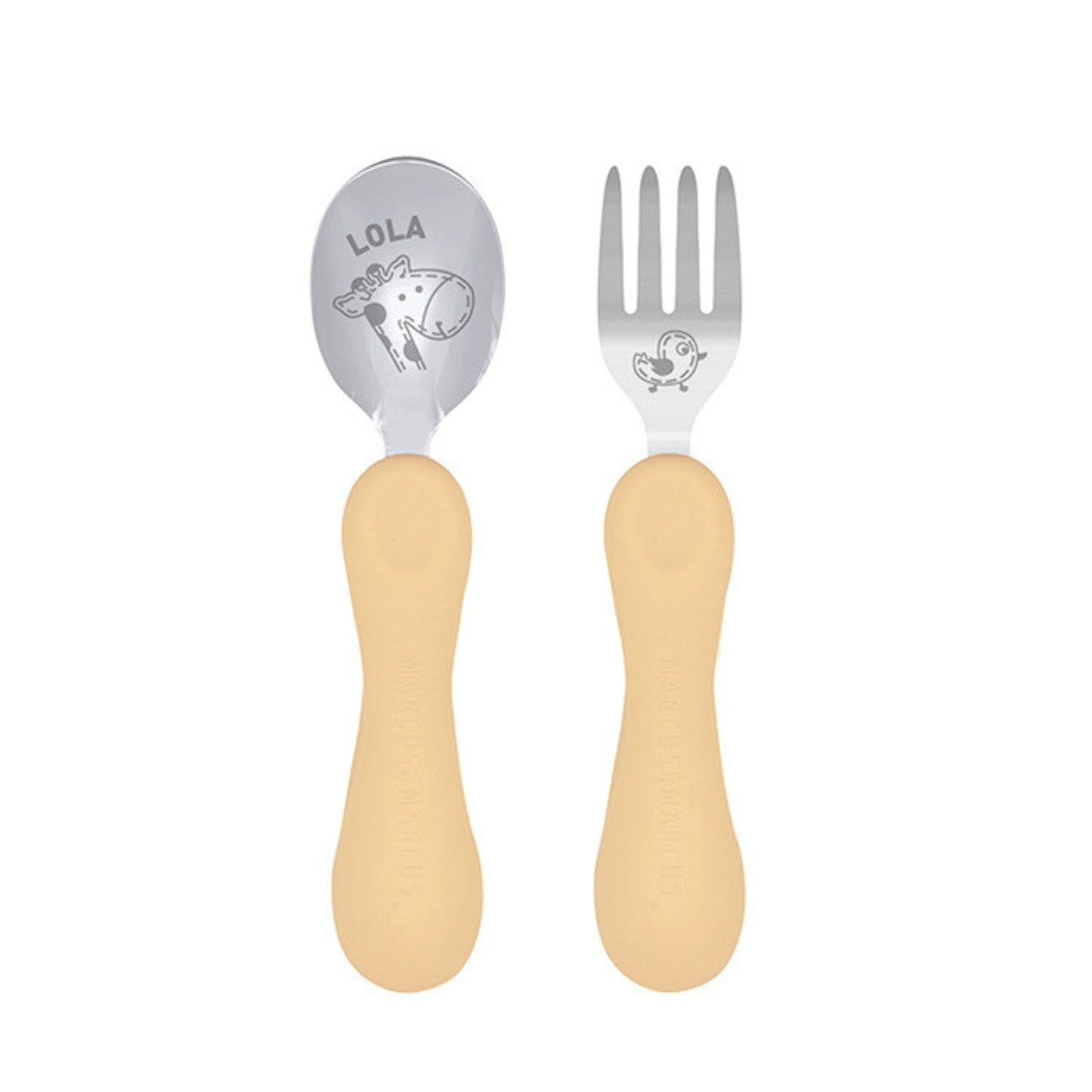 Easy Grip Spoon & Fork Set