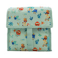 Foldable Insulated Lunch Bag for Kids – Water Resistant, Antibacterial Lining & Side Bottle Pocket