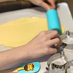 Kids Cookie Cutters with Spatula & Roller Set