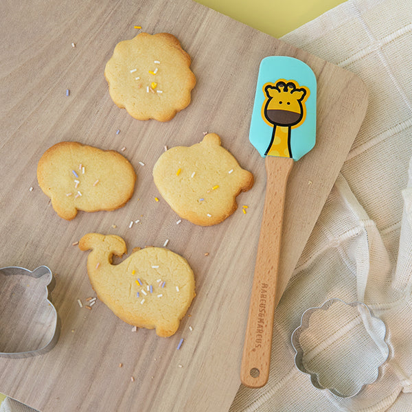 Kids Cookie Cutters with Spatula & Roller Set