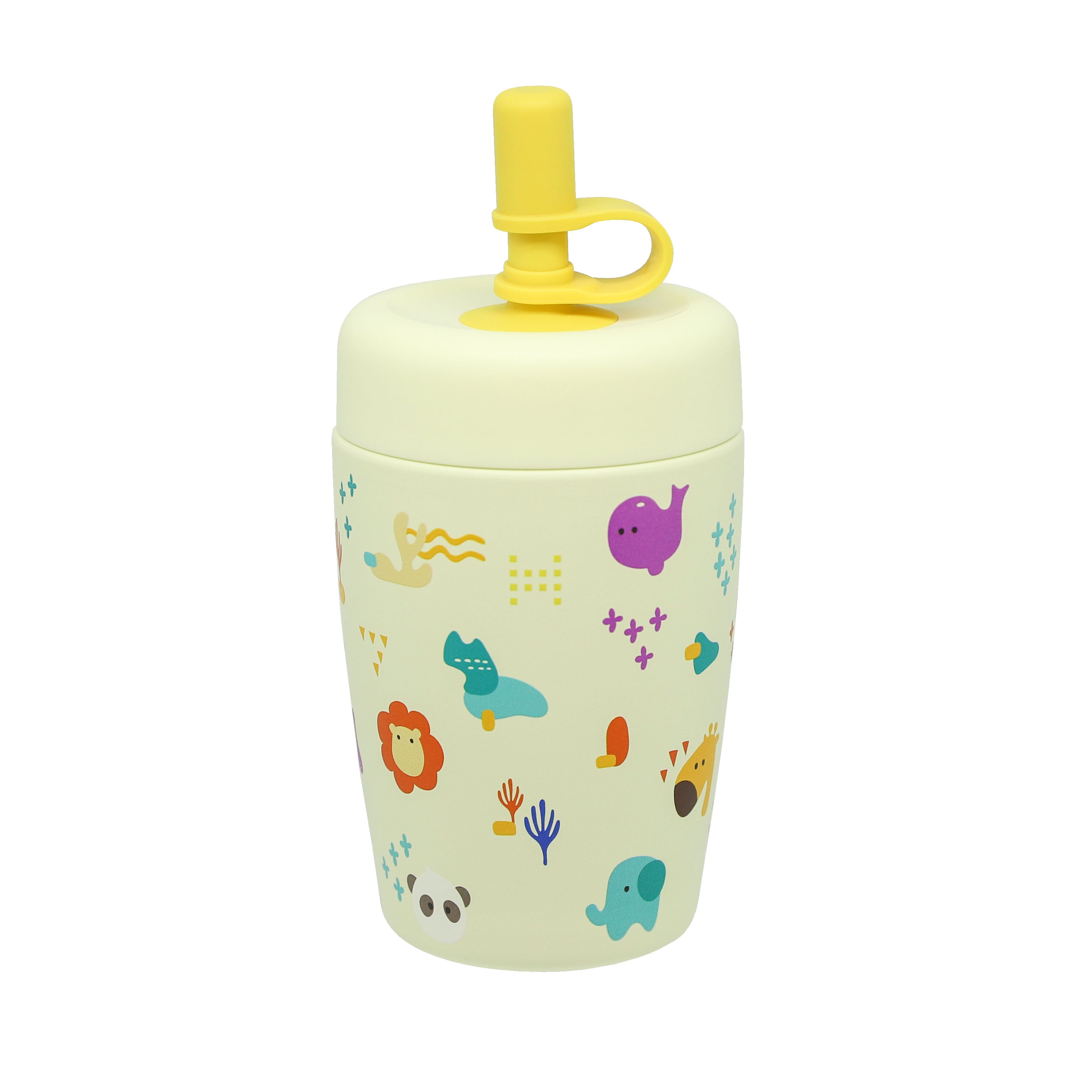 Kids Insulated Straw Tumbler – 350ml Stainless Steel Water Bottle