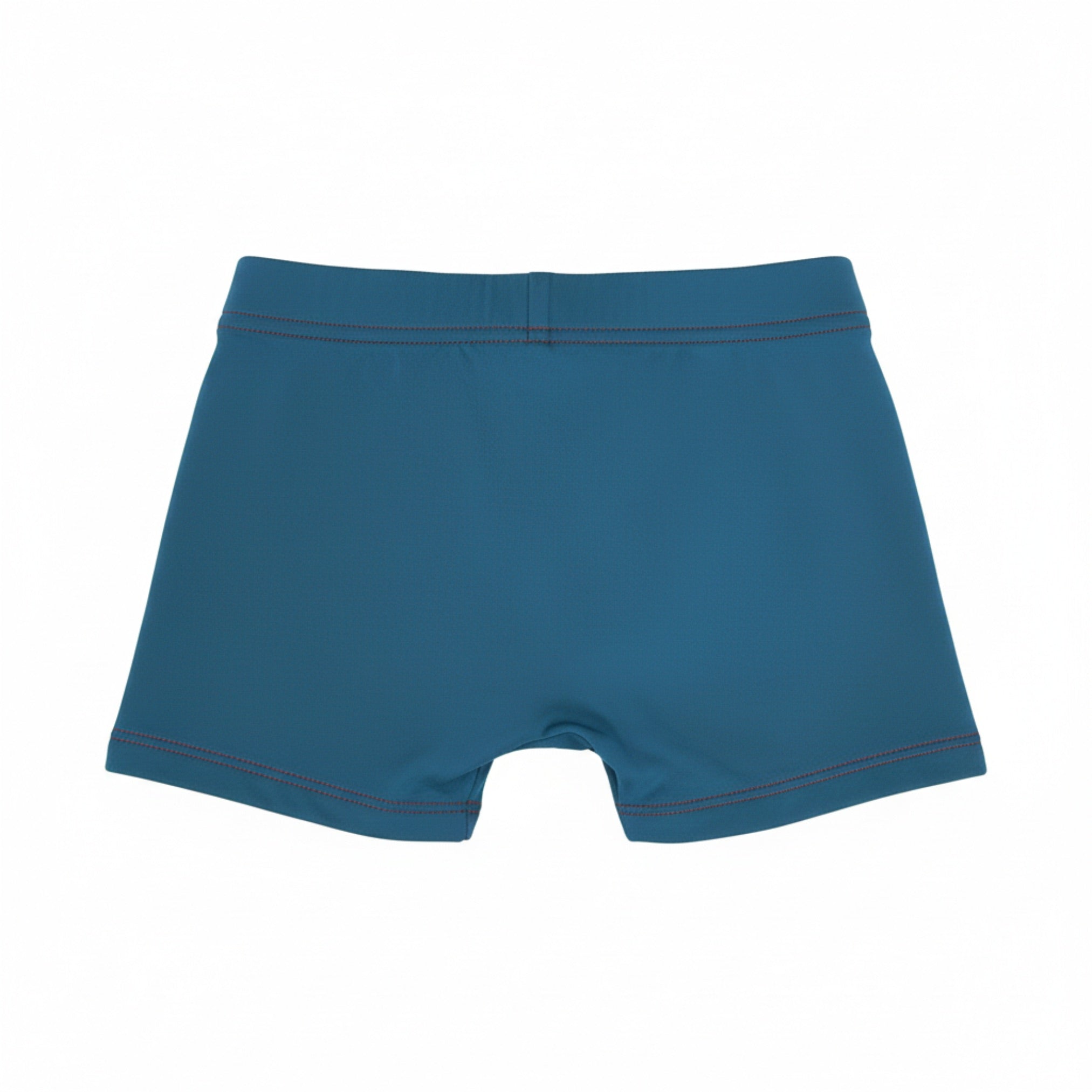 Marcus & Marcus Toddler Swim Boxers – Blue "Surfing Lion" (18M - 4T)
