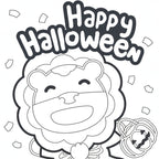 Halloween Colouring Pages