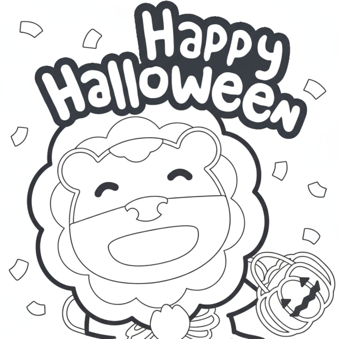 Halloween Colouring Pages