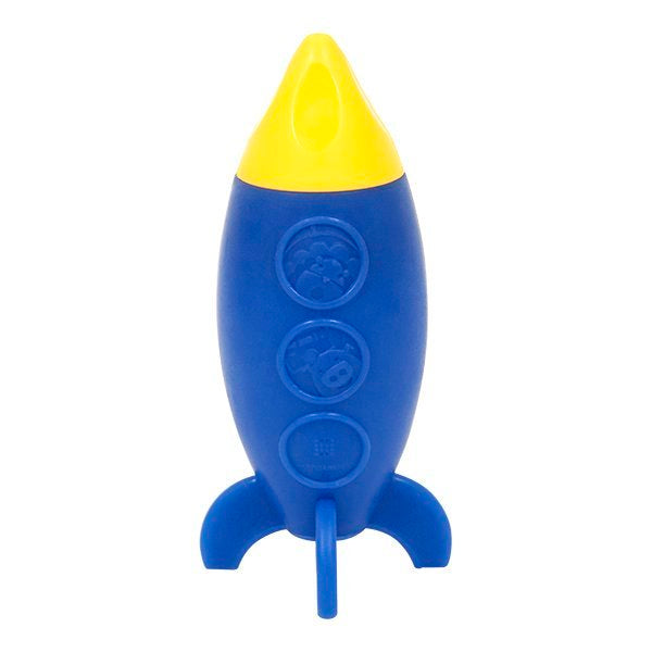 Marcus & Marcus Silicone Rocket Bath Squirts Toy – Mold-Free BPA-Free Baby Bath Toy
