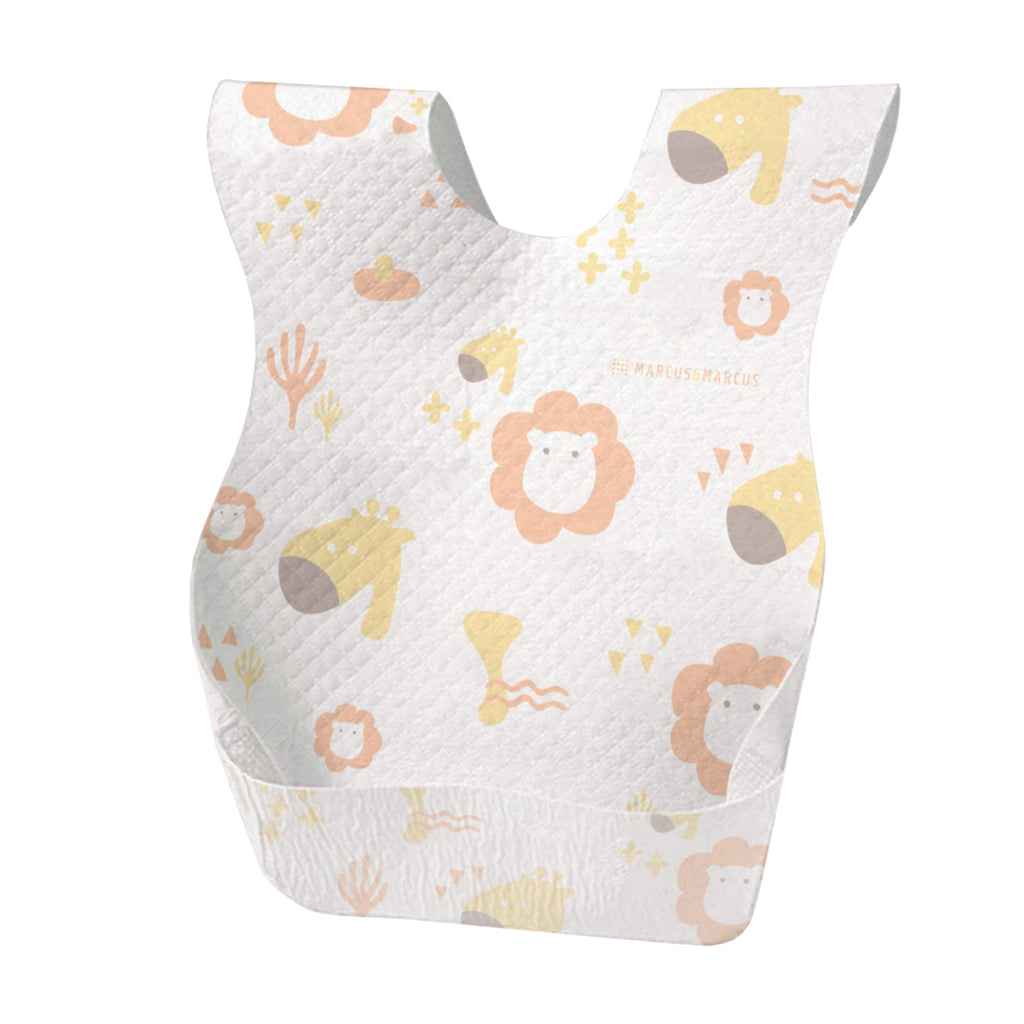 Disposable Baby Bibs for On-the-Go – Waterproof & Formaldehyde-Free, Individual Pack